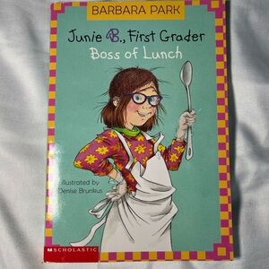 Junie B. First Grader Boss of Lunch #2 Barbara Park PB Chapter Book Vtg